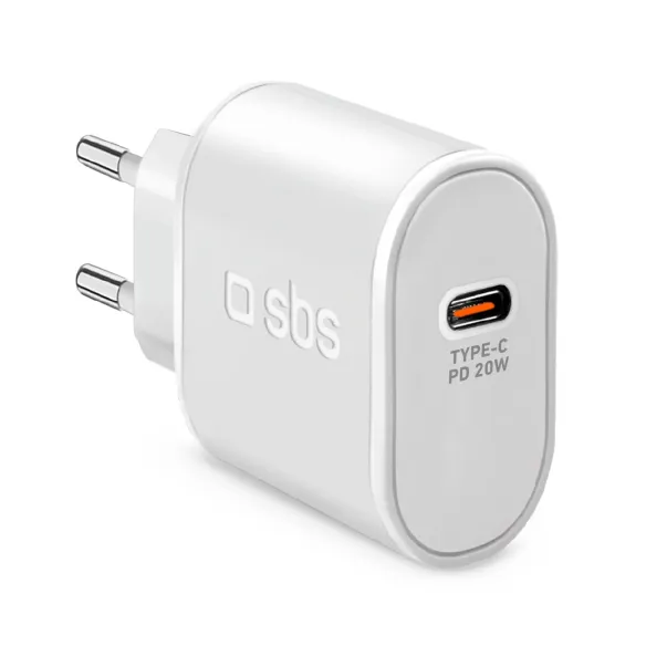 Carica batteria da rete USB TYPE-C SBS PD 20W