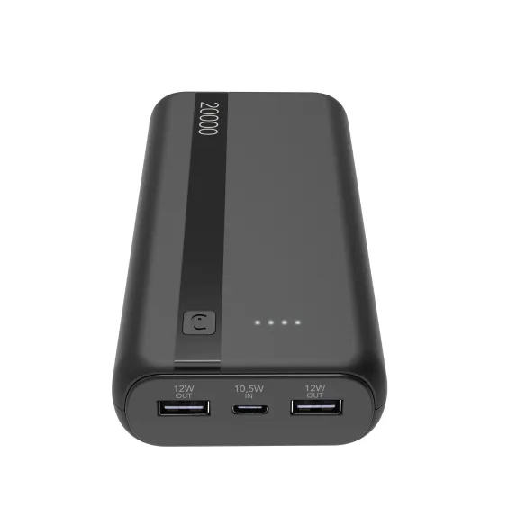 Bank CELLULAR LINE "Entry" 20.000mAh BLK