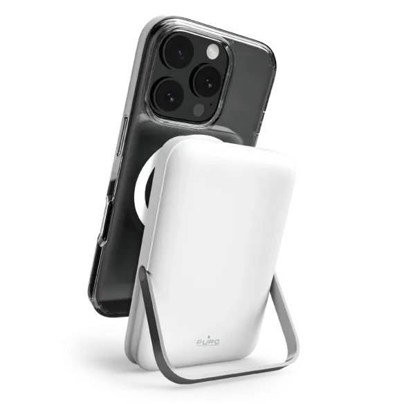 Power Bank PURO 10.000mAh 2xUSB 2.1A WHT