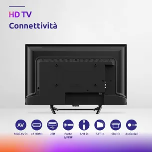 Televisore Strong HD 24" SRT24HE4023C 2