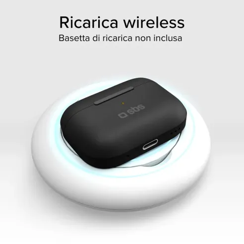 Auricolari TWS compatibili con ricarica wireless