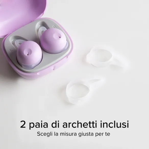 Auricolari OWS con archetti e custodia di ricarica