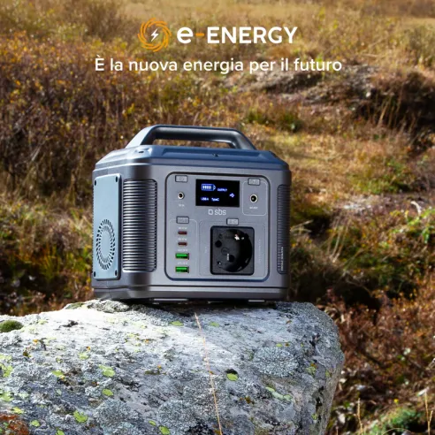 Stazione di ricarica portatile 50.000 mAh a 200 Watt di potenza