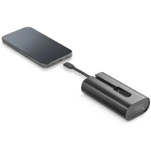 Power Bank 10000mAh con cavo USB-C integrato 2
